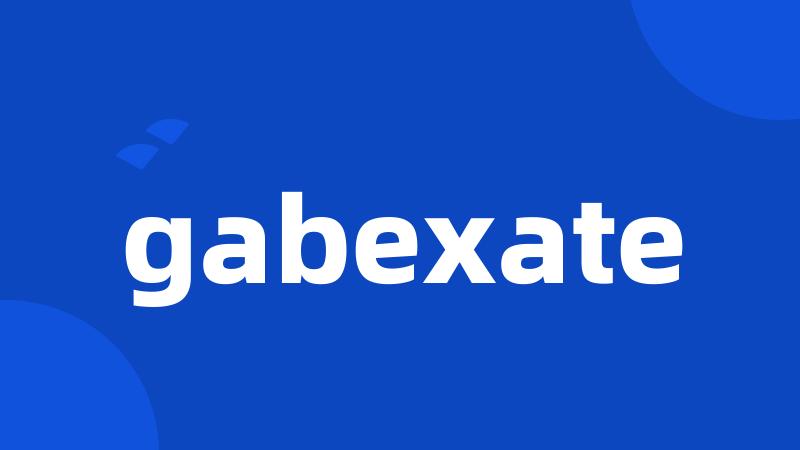 gabexate