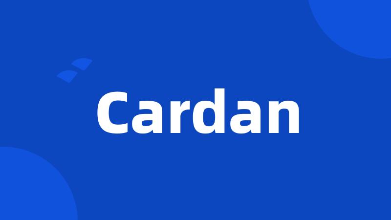 Cardan