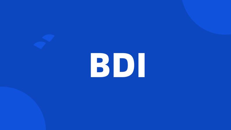 BDI