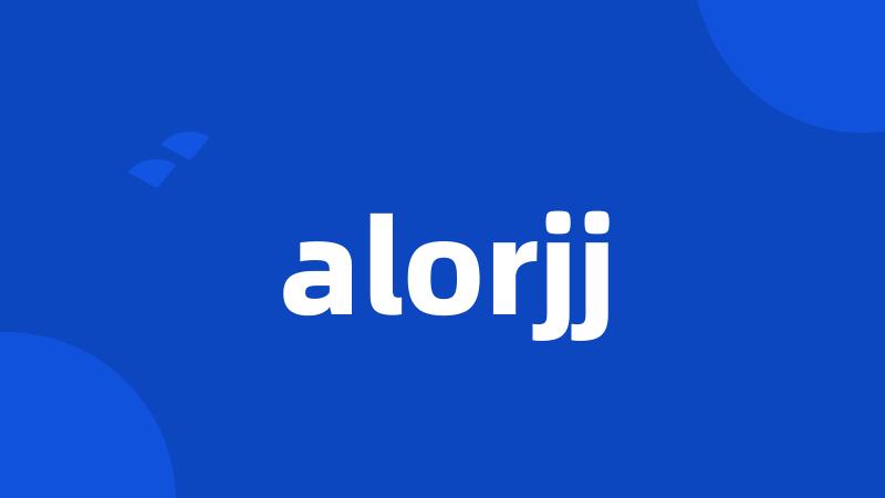 alorjj