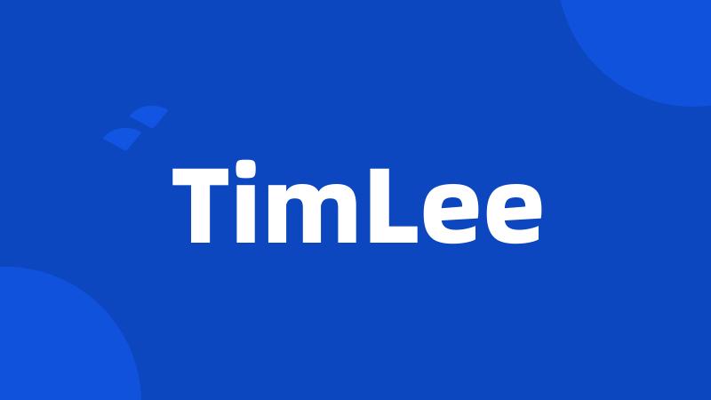 TimLee