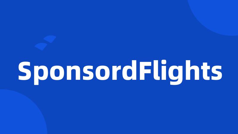 SponsordFlights