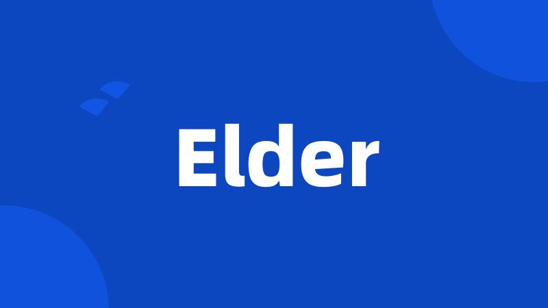 Elder