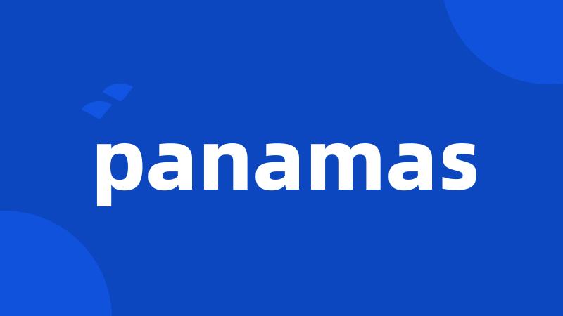 panamas