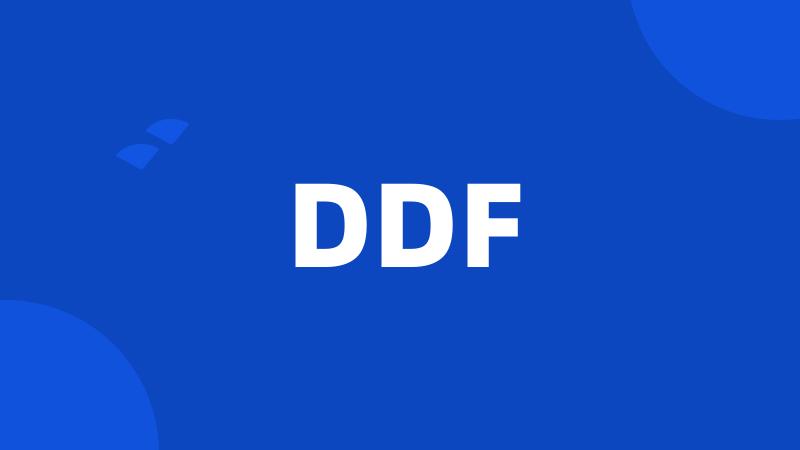 DDF