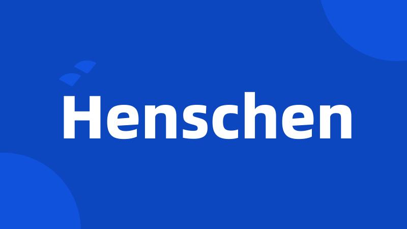 Henschen