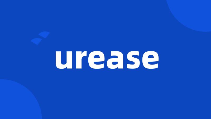 urease