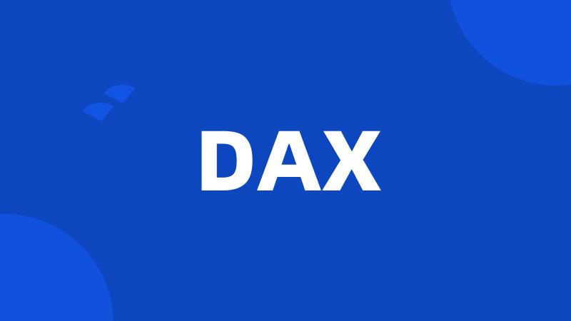 DAX