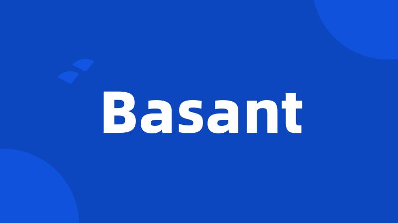 Basant