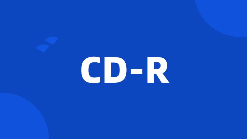 CD-R