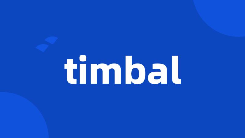 timbal