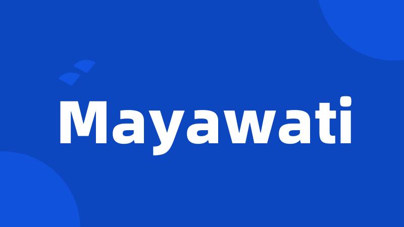 Mayawati