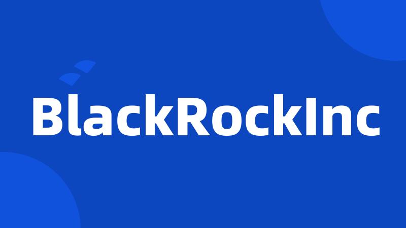 BlackRockInc