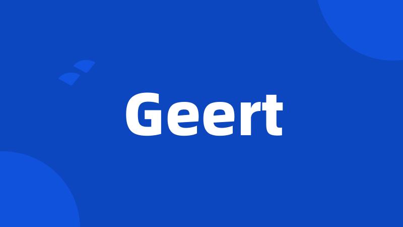 Geert