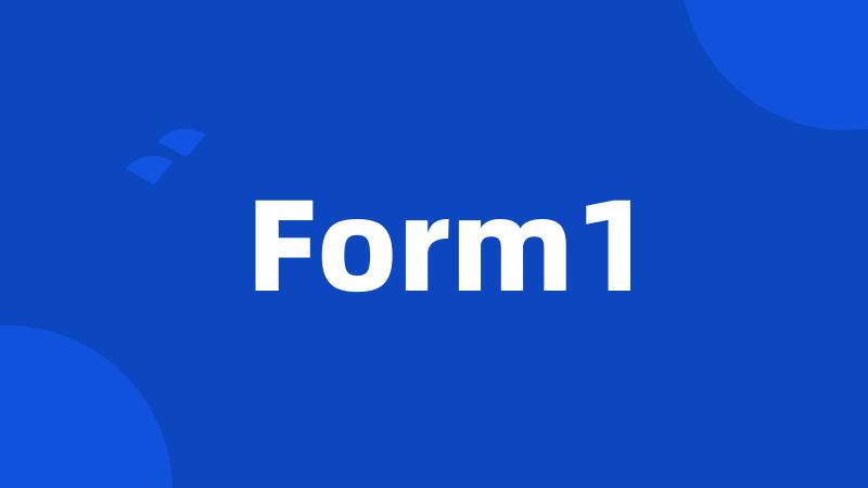 Form1