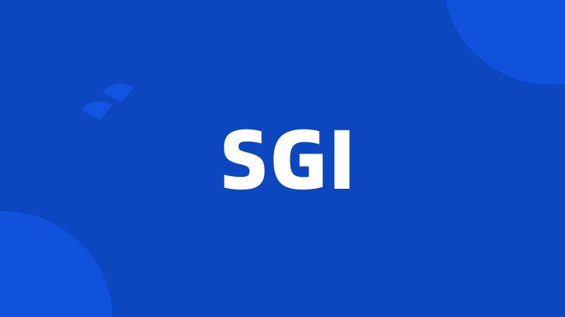 SGI