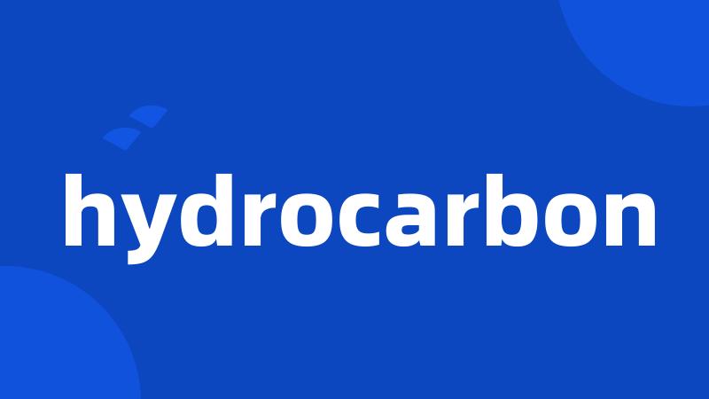 hydrocarbon