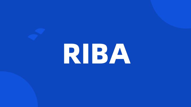 RIBA