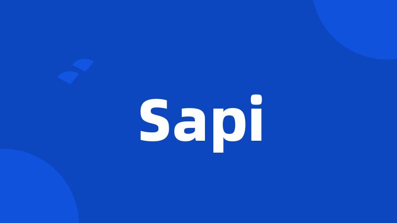 Sapi