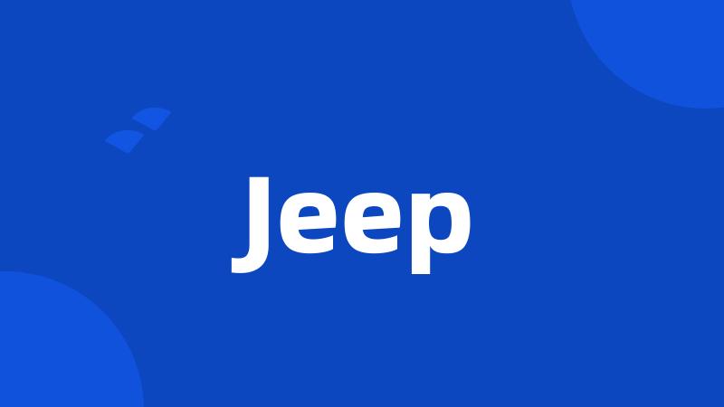 Jeep