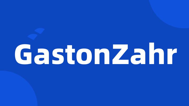 GastonZahr