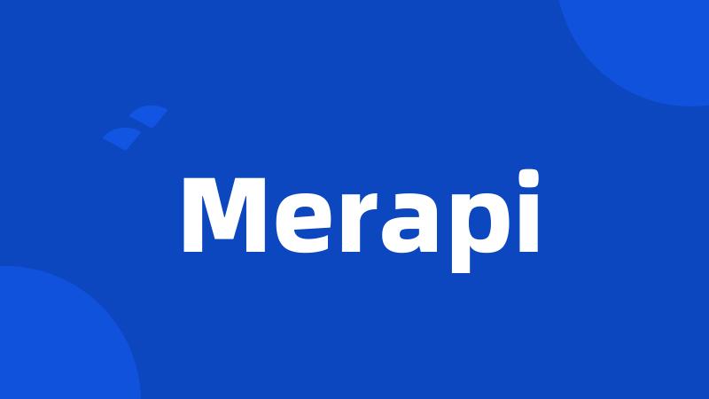 Merapi