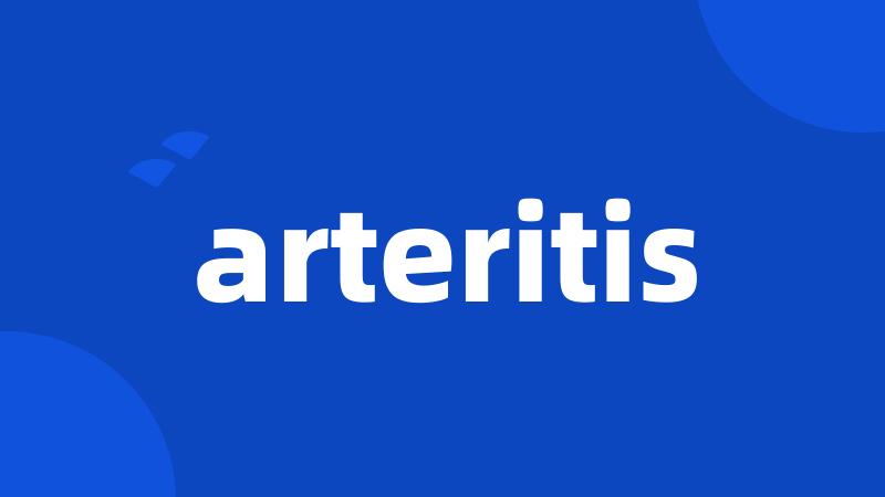 arteritis