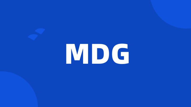 MDG