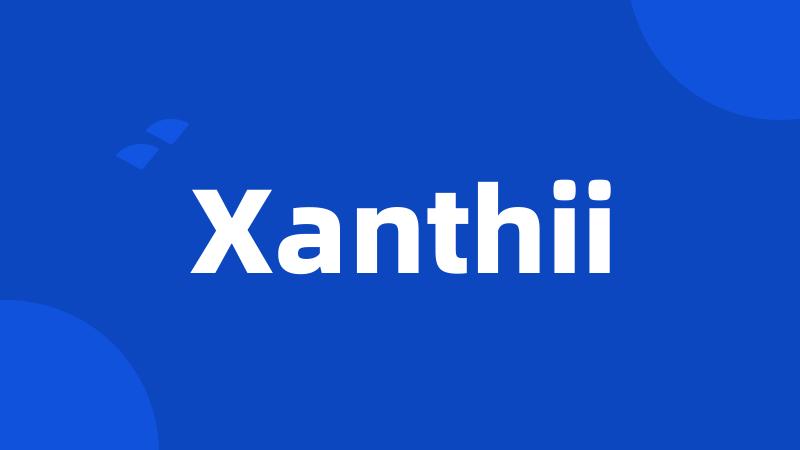 Xanthii