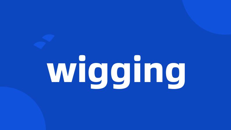 wigging