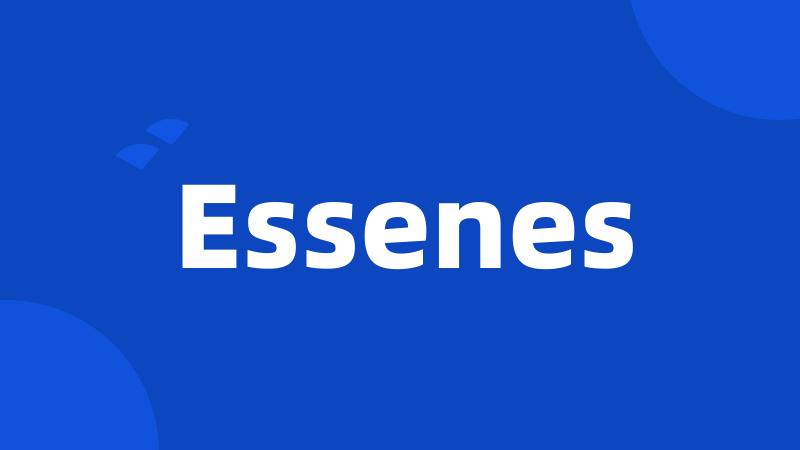 Essenes