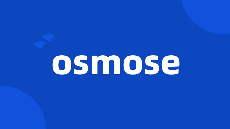 osmose