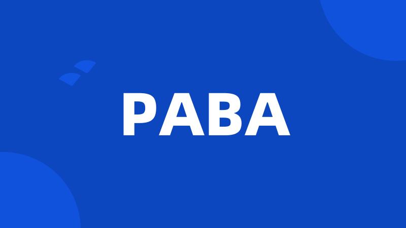 PABA