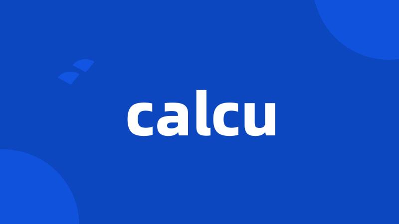 calcu