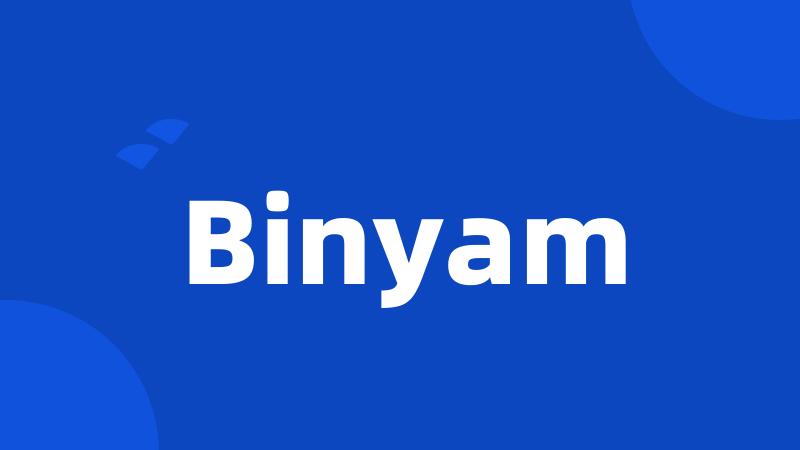 Binyam