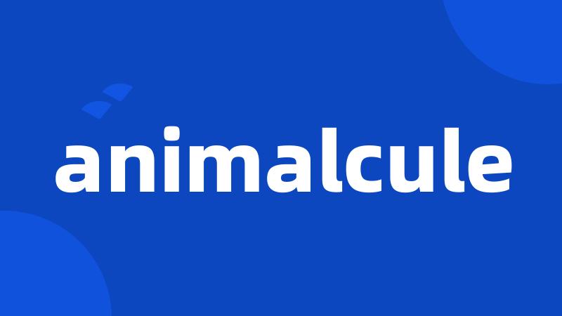 animalcule