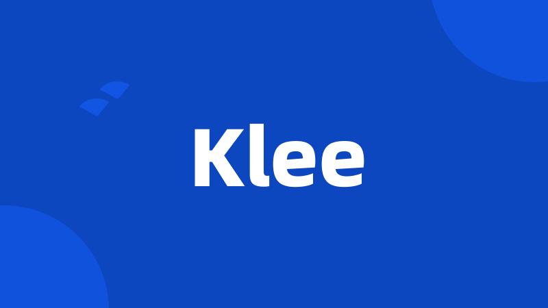 Klee