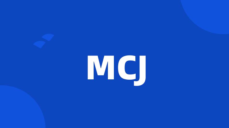 MCJ