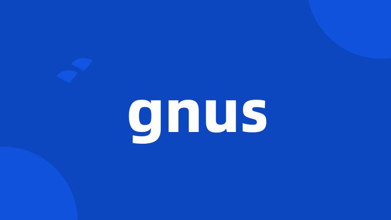 gnus