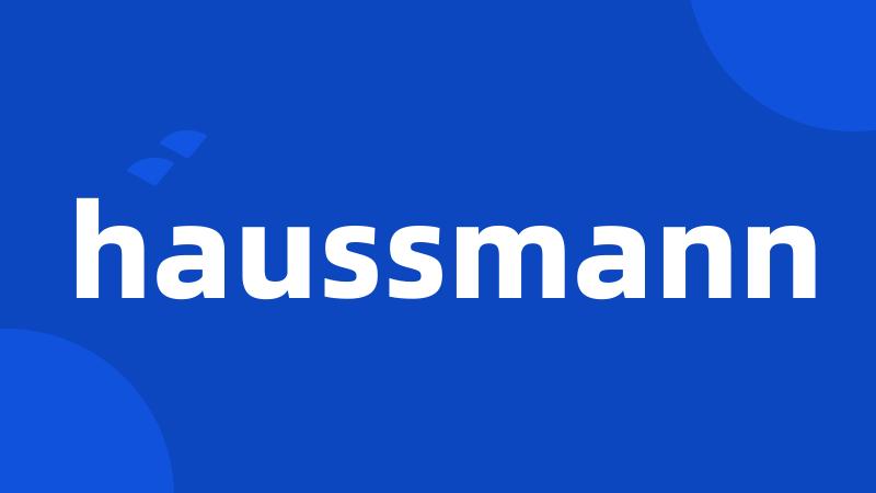 haussmann