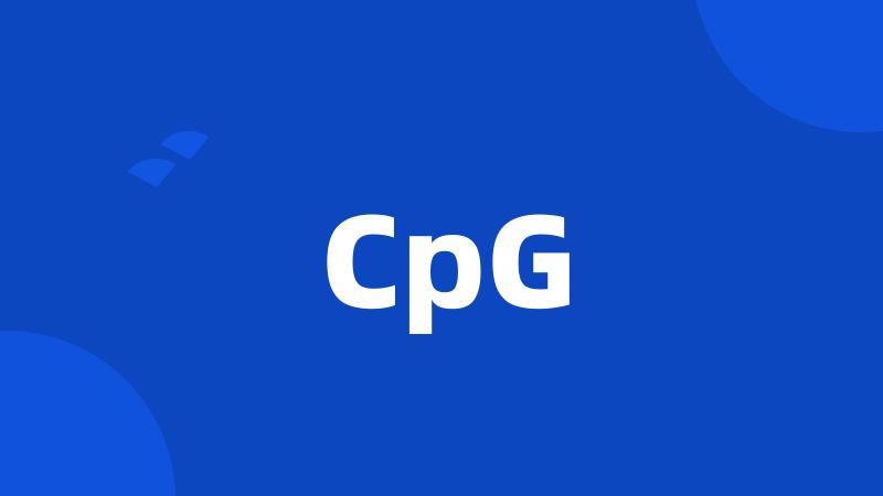 CpG