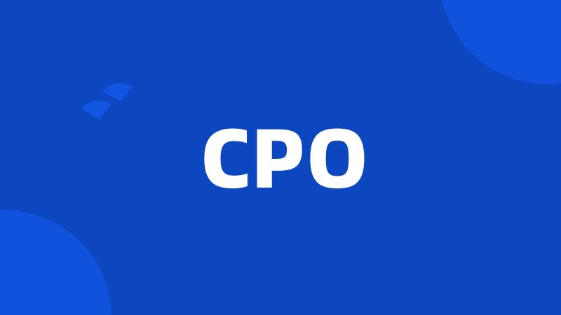 CPO