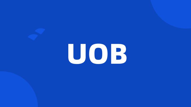 UOB