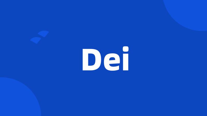 Dei