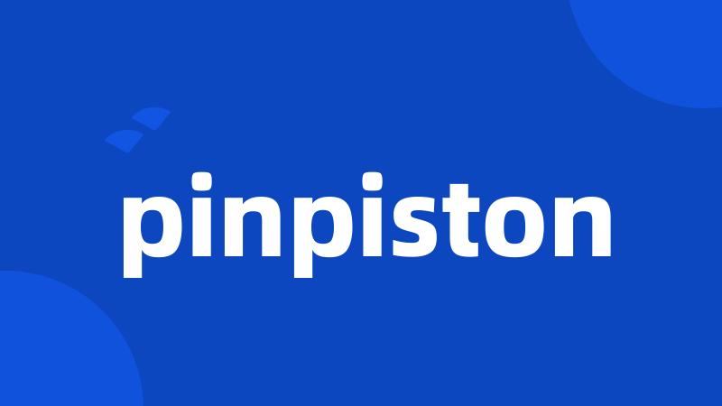 pinpiston