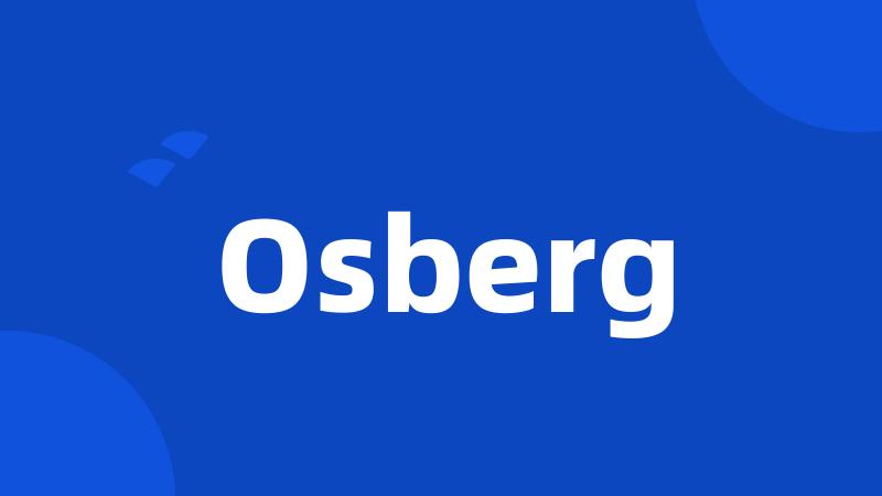 Osberg