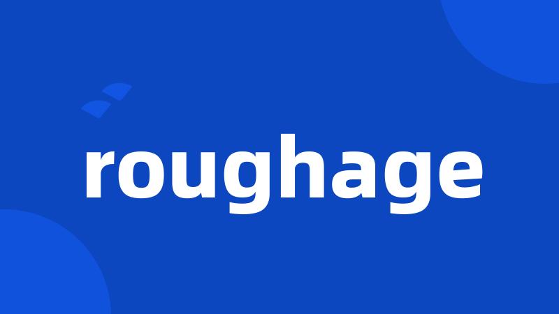 roughage