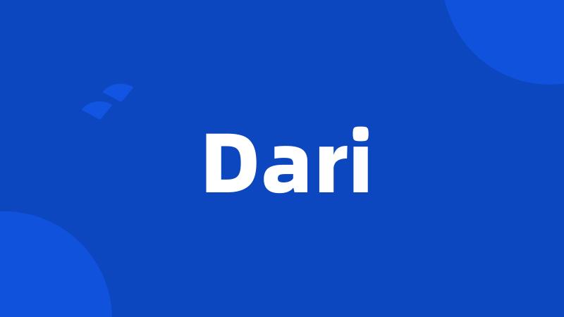 Dari