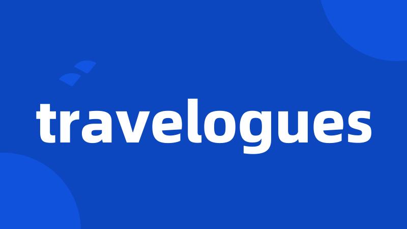 travelogues