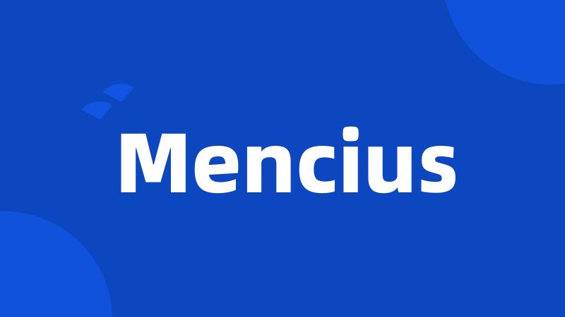 Mencius